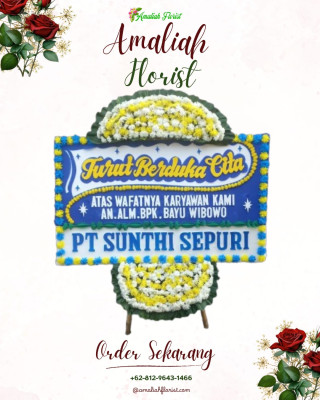 Papan Bunga Duka di Jayamekar