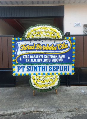 Papan Bunga Duka di Jayamekar